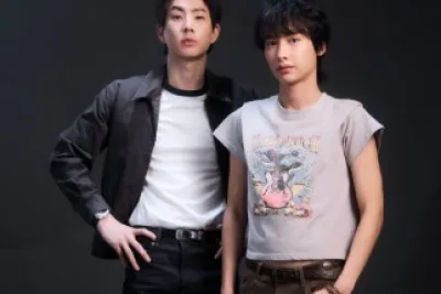 Fitting Session Photos of Off Jumpol and Gun Atthaphan for GMMTV's New Crime Series, 'Gunshot'
